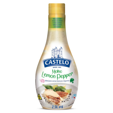 Molho Salada Lemon Pepper Castelo 236ml