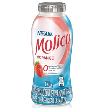Iogurte Molico 170g Morango 