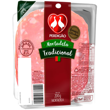Mortadela Bolonhesa Fat.Mbf Perdigao 200g