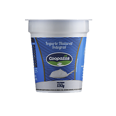 Iogurte Coopatos 130g Natural 