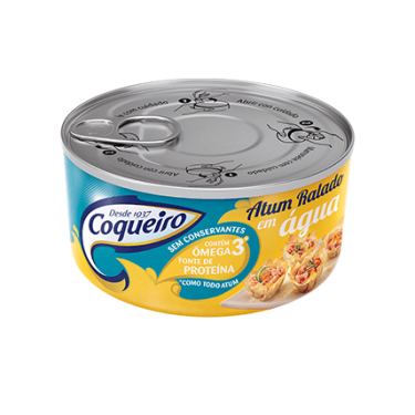 Atum Coqueiro Ralado 120g Natural