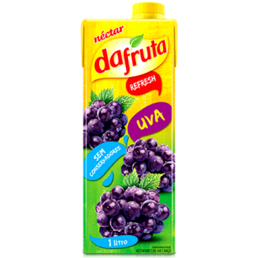 Néctar Dafruta 1 Litro Uva