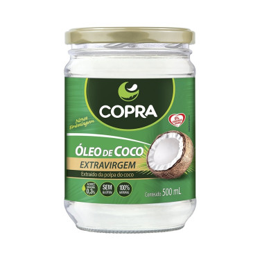 Óleo Coco Copra Extra Virgem 500Ml