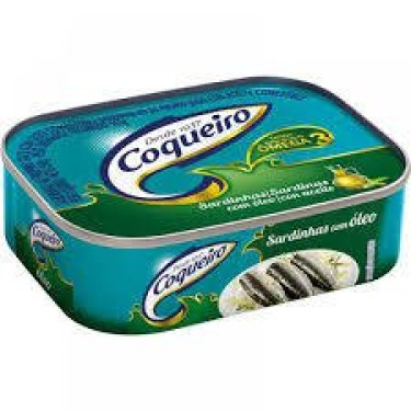 Sardinha Coqueiro 165G Oleo