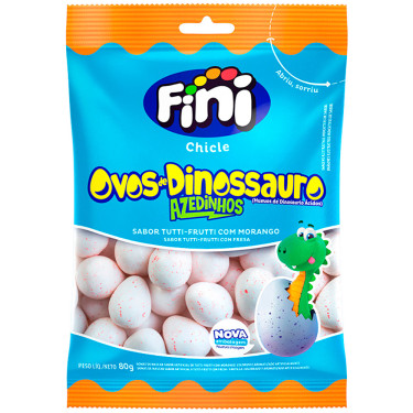 Chicle Ovos Dinossauro Fini 80g