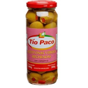 Azeitona Tio Paco 200g Recheada