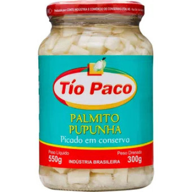 Palmito Pupunha Tio Paco 300G