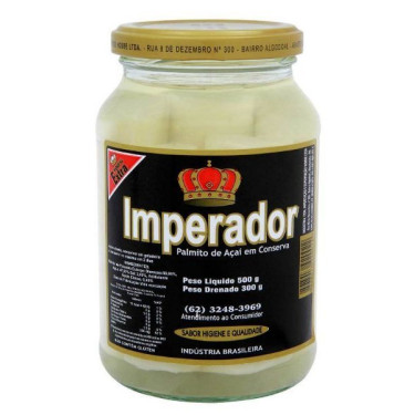 Palmito Imperador 180G Açaí Inteiro