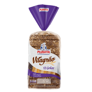 Pao Forma Integral 12 Graos Pullman 450g
