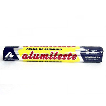 Papel Alumínio Alumileste 45CMX7.5M