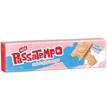 Biscoito Nestle Passatempo 150G Seco Doce Morango