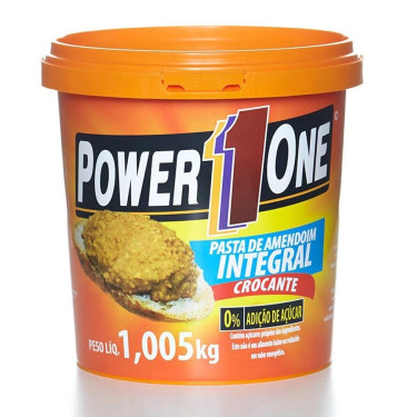 Pasta Amendoim Crocante Power One 1,005kg