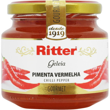Geleia Vermelha Ritter Com Pimenta 310G