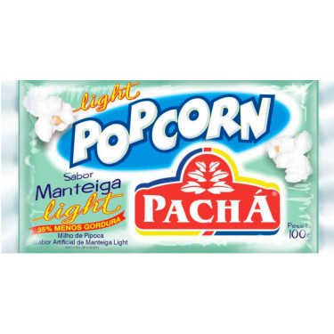 Pipoca Microondas Manteiga Light Pacha 100G