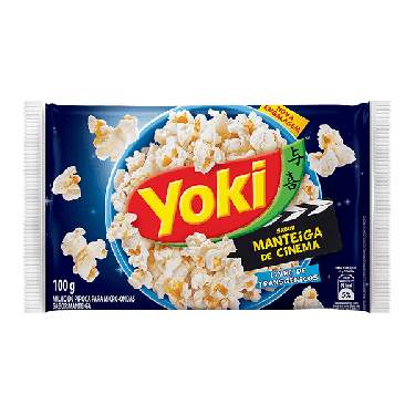 Pipoca Microondas Yoki 100G Manteiga Cinema 