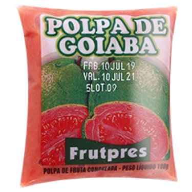 Polpa Fruta Goiaba Frutpres 100g