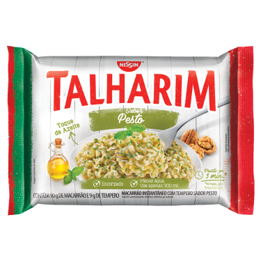 Macarrão Nissin Talharim ao Pesto 99G