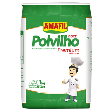 Polvilho Amafil 1kg Doce Premio 