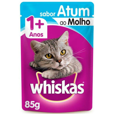 Racao Whiskas 85g Atum Sh