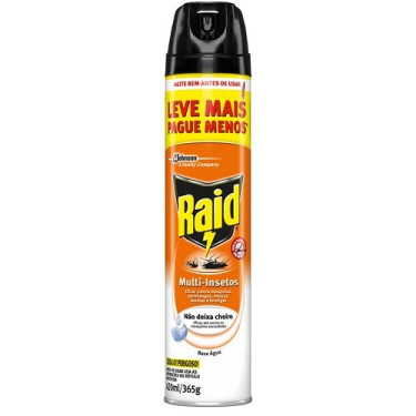 Inseticida Raid Aero 420ml Multi Insetos Base Água 