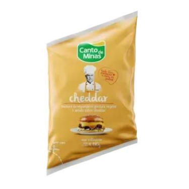 Requeijão Cremoso Cheddar Canto de Minas 1.2kg