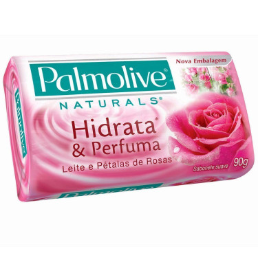 Sabonete Palmolive 85g Leite Pétalas Rosas