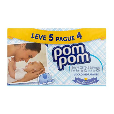 Sabonete PomPom Baby 80G LV5PG4