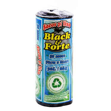 Saco Para Lixo Black Forte 30L