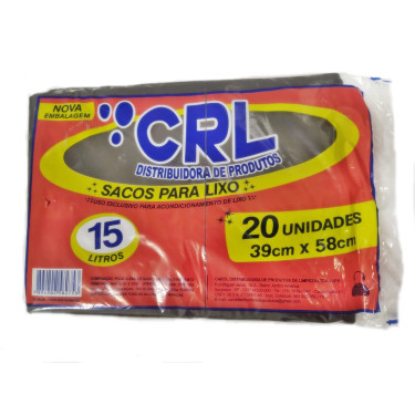 Saco Para Lixo CRL 15L