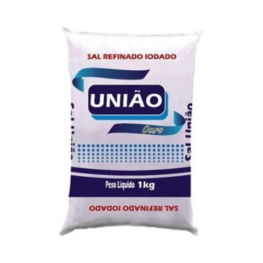 Sal Refinado União 1Kg