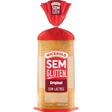 Pão Sem Gluten Original Wick Bold 300g