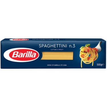 Macarrão Barilla Pasta Spaghetti 3 500g