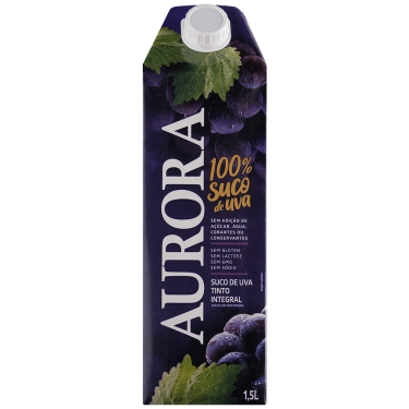 Suco Aurora 1,5L de Uva Tinto TP