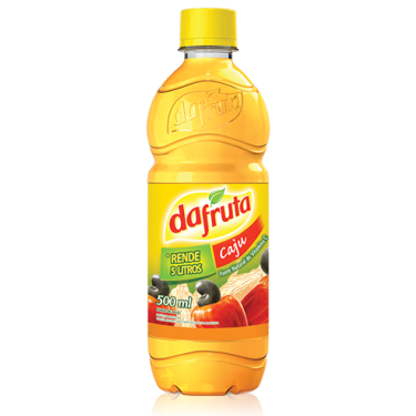 Suco Concentrado Dafruta 500Ml Caju