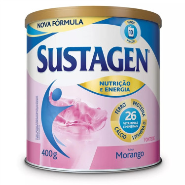 Alimento Sustagen 400G Morango