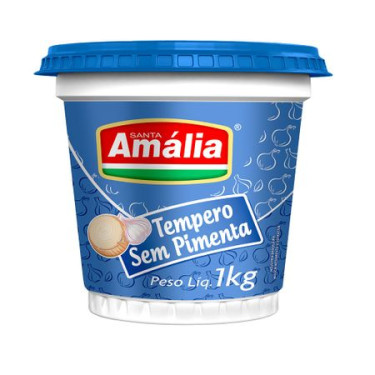 Tempero Santa Amália 1Kg Completo Sem Pimenta