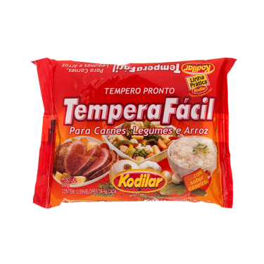 Tempera Facil Kodilar 60g Carne Legumes e Arroz 