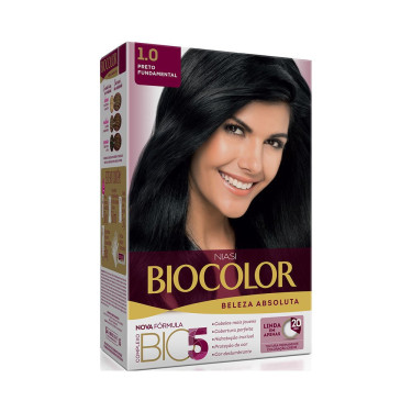Tintura Biocolor Creme  Preto 1.0