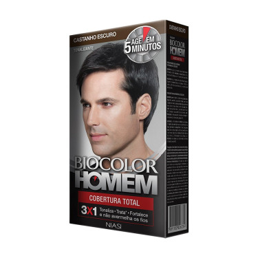 Tintura Biocolor Homem Castanho Escuro 