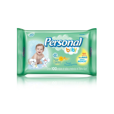 Toalha Umedecida Personal Soft Protect 100 Unidades Pbl10