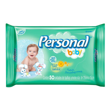 Toalha Umedecida Personal Soft Protect 50 Unidades Pbl50