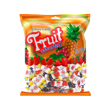 Bala Mastigavel Simonetto 500g Frutas
