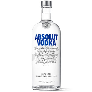 Vodka Absolut 1 Litro