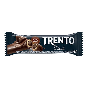 Biscoito Wafer Dark Trento 29g
