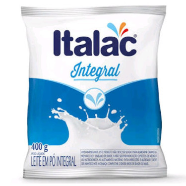 Leite em Po Italac 400G Integral Sachê