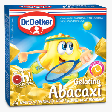 Gelatina Dr.Oetker 20g Abacaxi