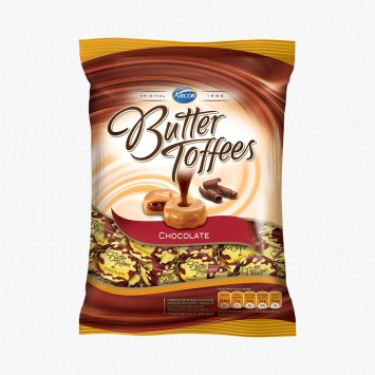 Bala Arcor Butter Toffe 100g Chocolate 