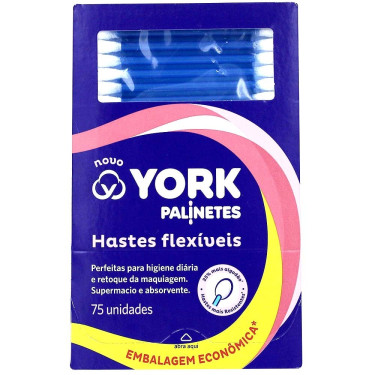 Cotonetes York C/75 unidades