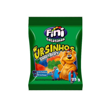Bala Fini Gelatinas Ursinhos 90g
