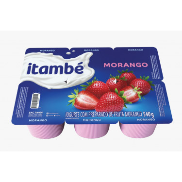 Iogurte Itambé Polpa Morango 540G 